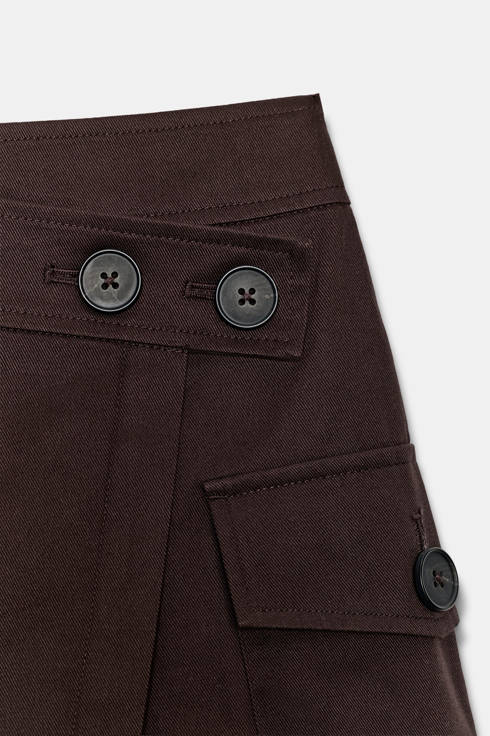 JUPE-PANTALON CARGO